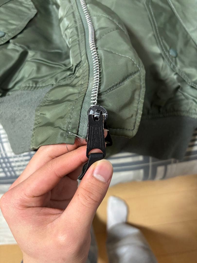 ジャケット・アウター 90s ALPHA INDUSTRIES MA-1 made in usa