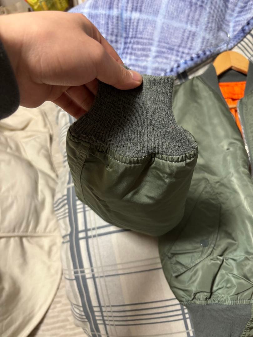 ジャケット・アウター 90s ALPHA INDUSTRIES MA-1 made in usa