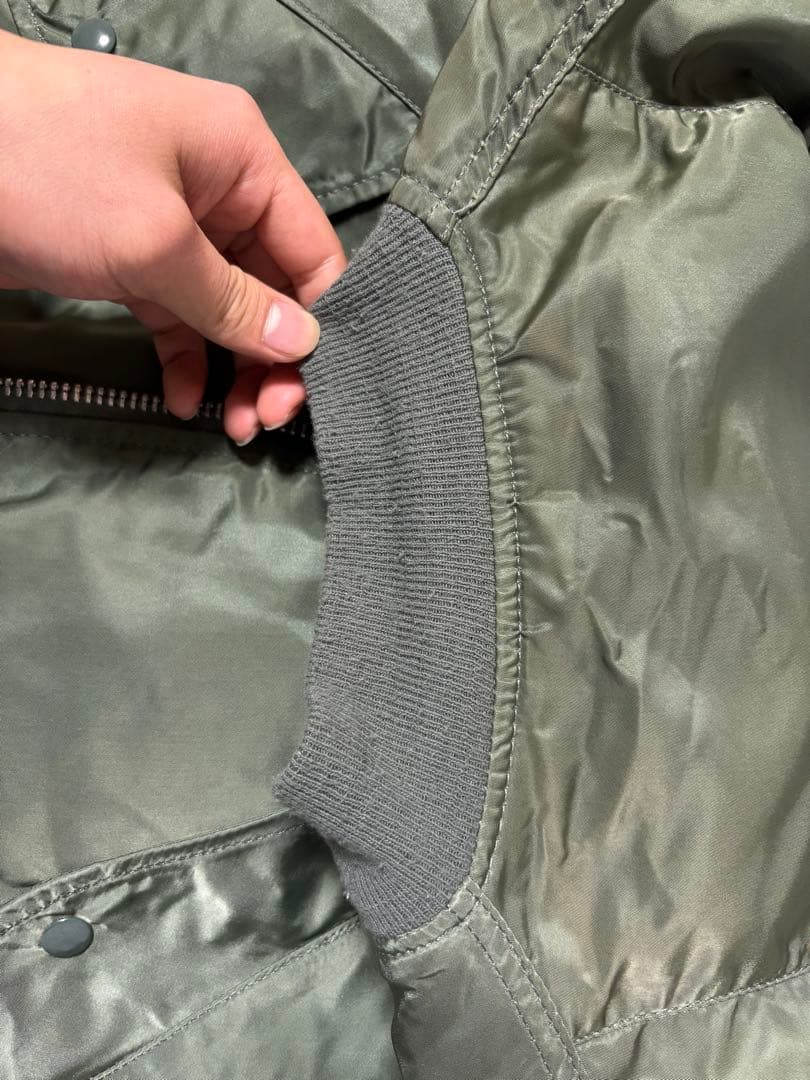 ジャケット・アウター 90s ALPHA INDUSTRIES MA-1 made in usa