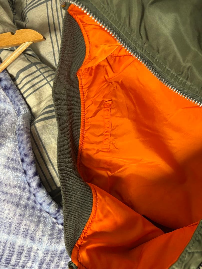 ジャケット・アウター 90s ALPHA INDUSTRIES MA-1 made in usa