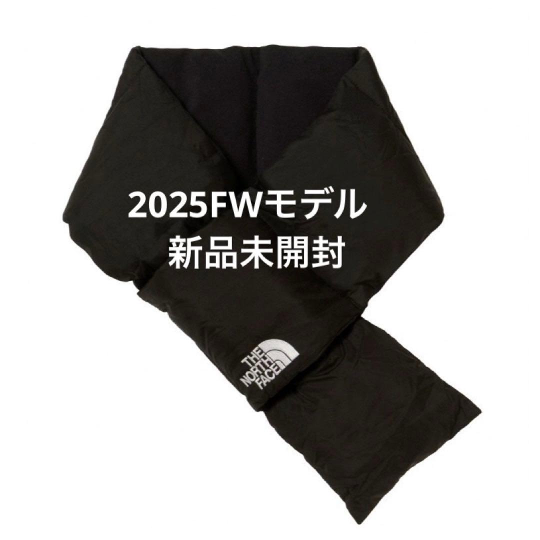 ノースフェイス ヌプシマフラー ユニセックス ブラック 新品未使用 未開封