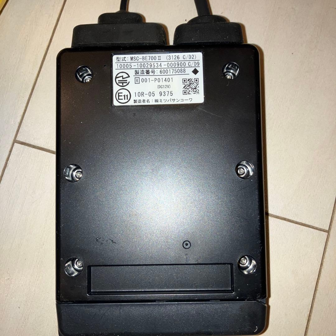 MITSUBA ミツバ ETC2.0 MSC-BE700II バイク用 二輪用