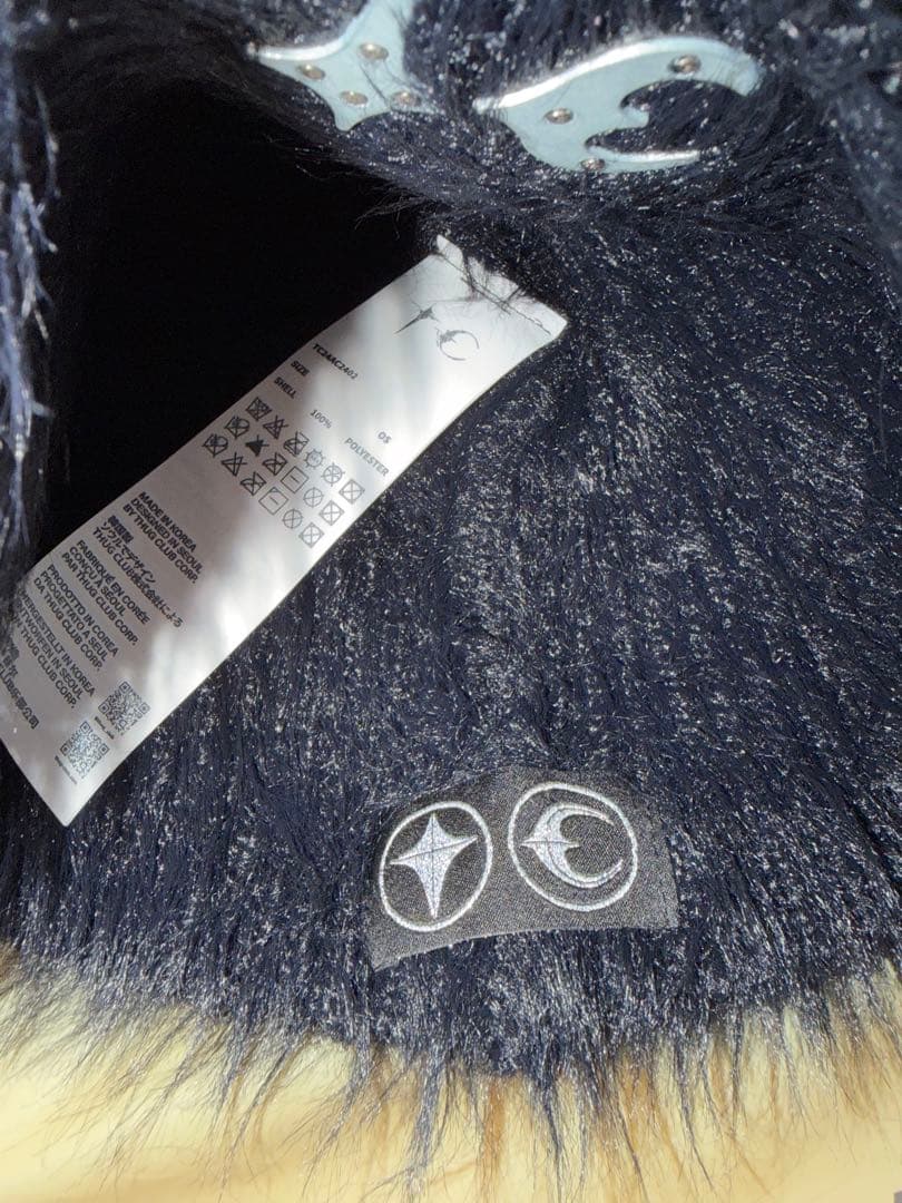 THUG CLUB ブラック ニット帽