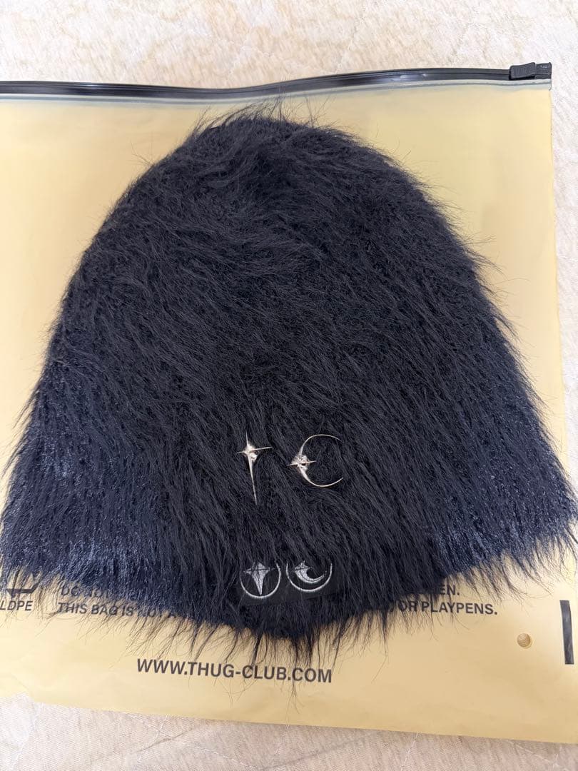 THUG CLUB ブラック ニット帽