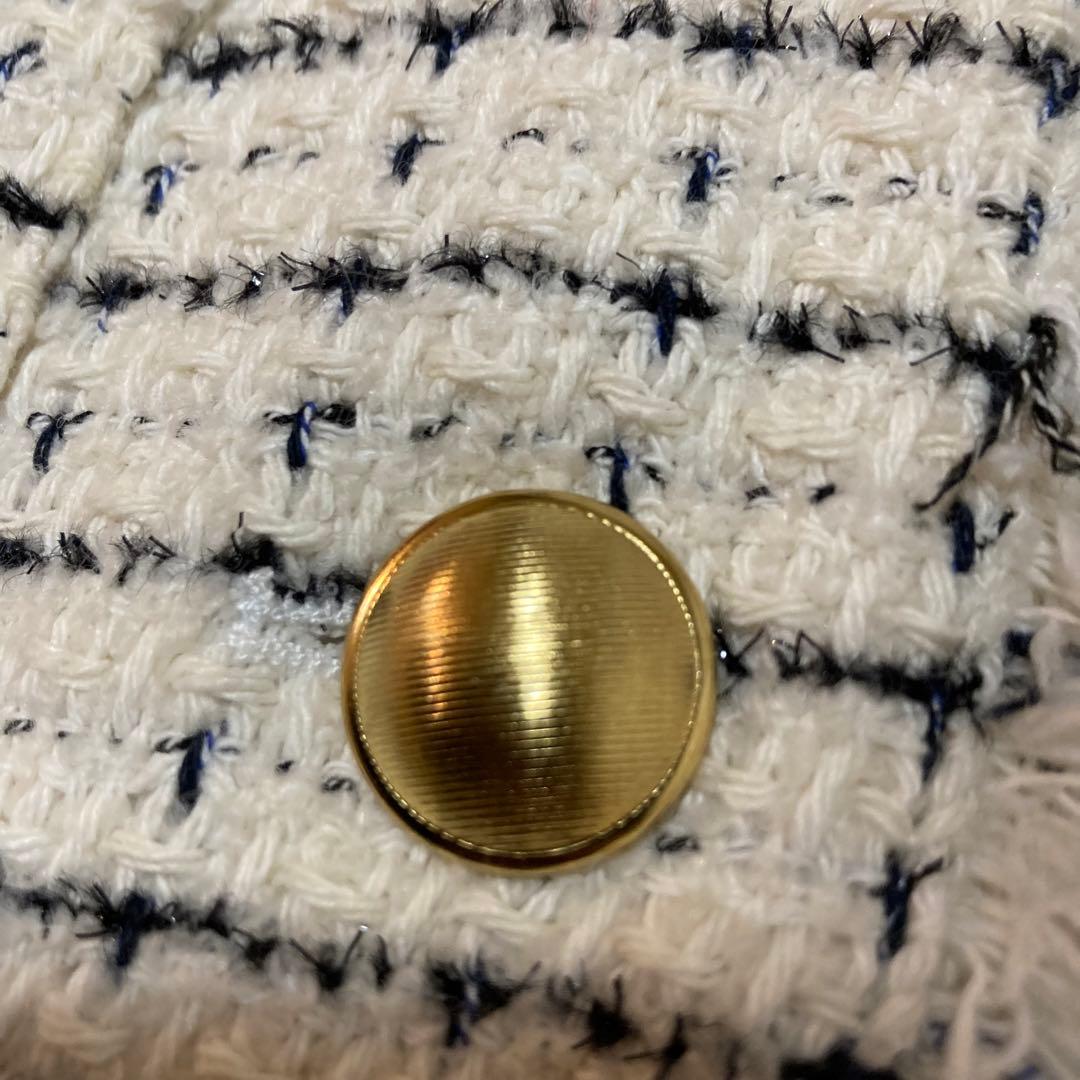 【極美品】FRAY I.D フレイ アイディー ツイード2wayジャケット　S