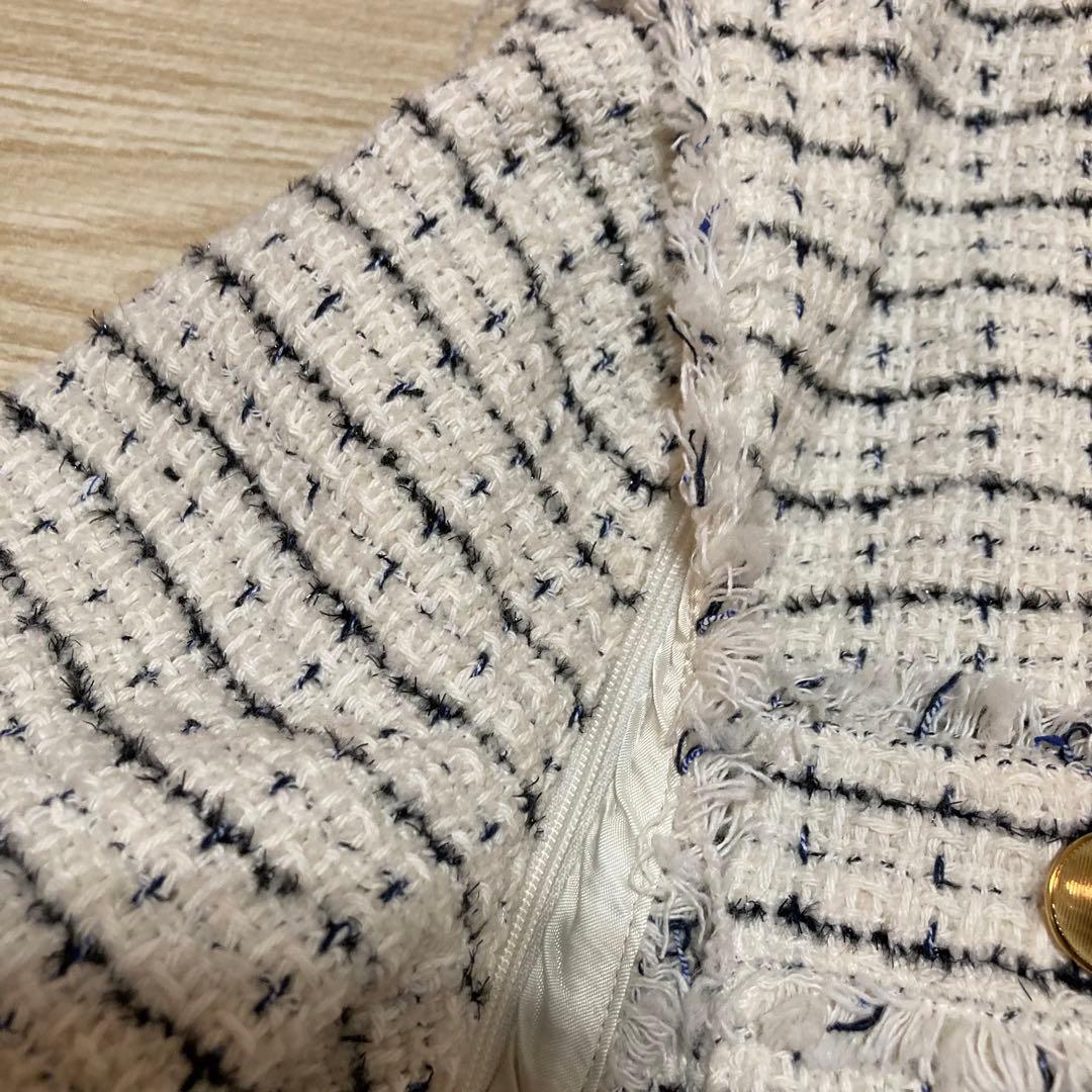 【極美品】FRAY I.D フレイ アイディー ツイード2wayジャケット　S