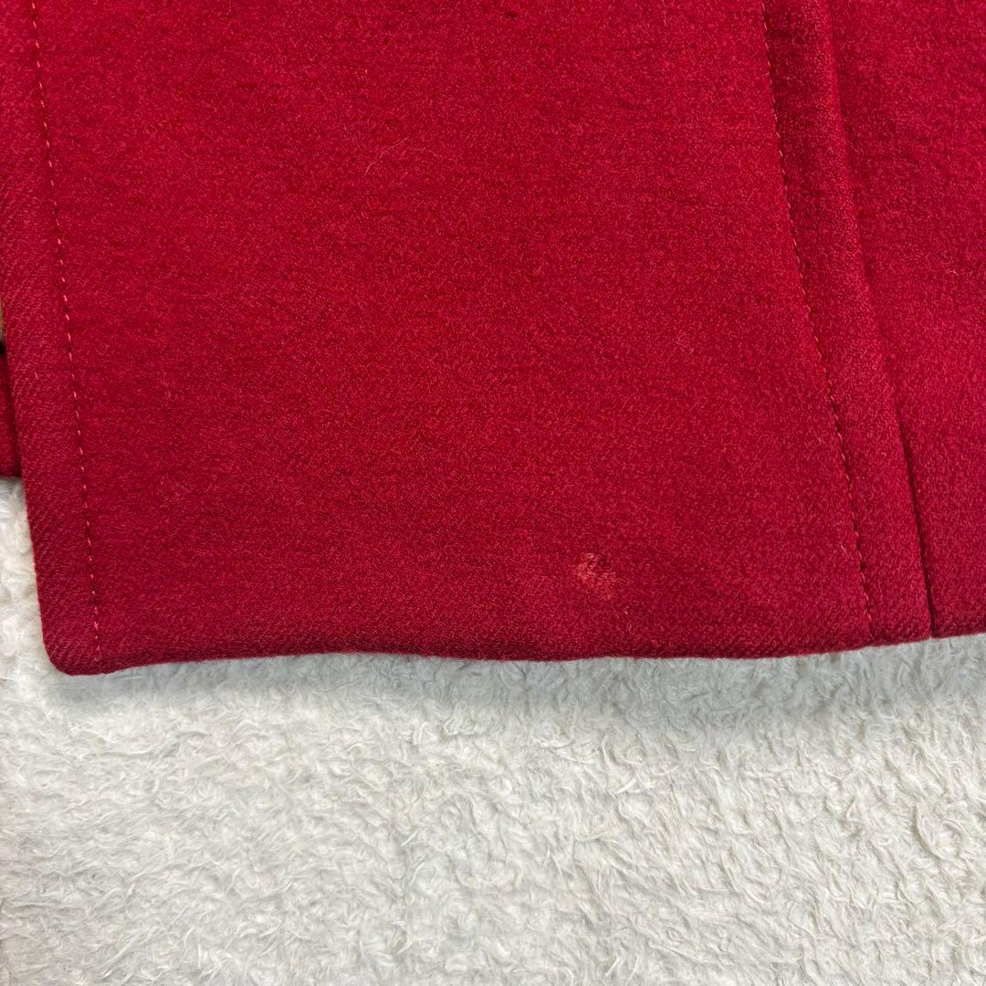 バーバリーブルーレーベル フーデッドコート ウールコート2way