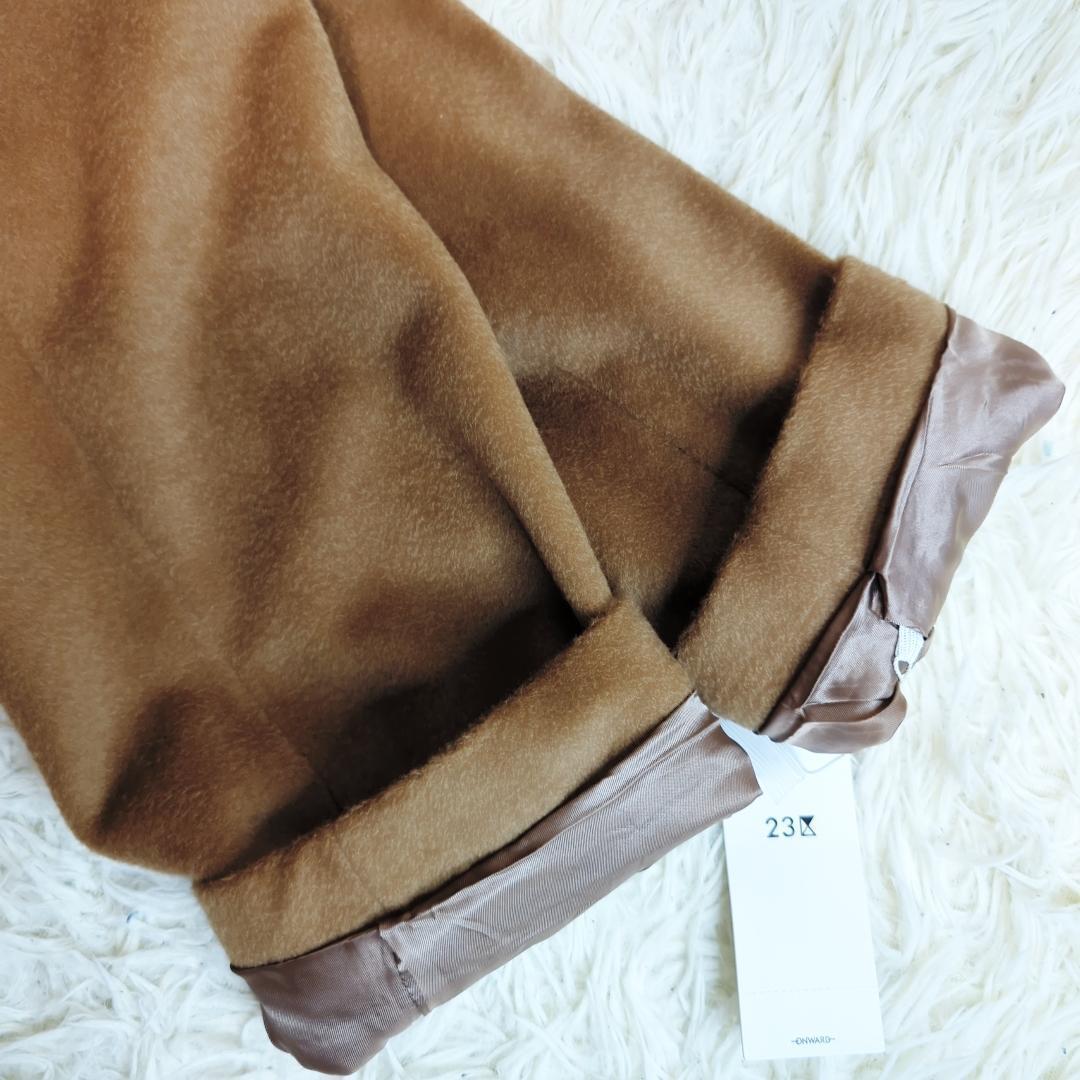 【未使用】近年モデル 23区 チェスターコート ロング カシミヤ ゆったり 46