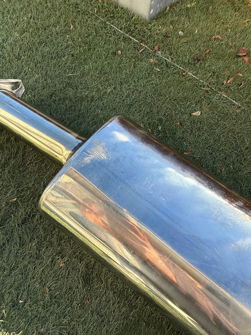 マークX スリーキャッツ　太鼓付き中間パイプ　最終値下げ