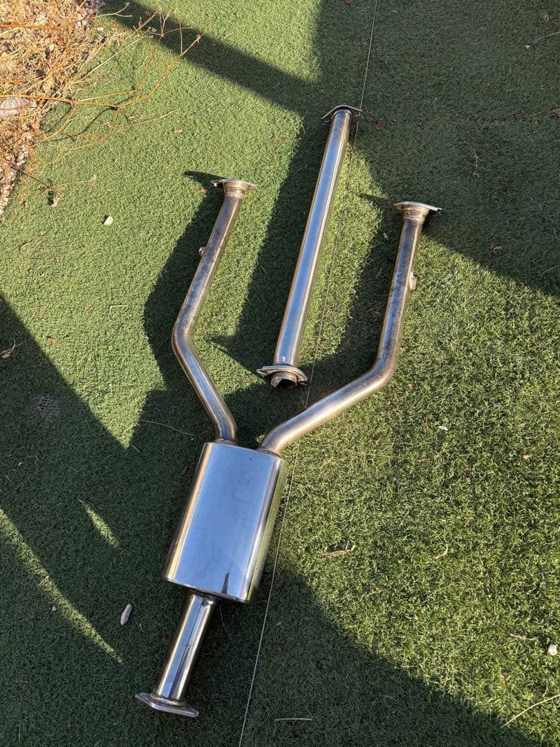 マークX スリーキャッツ　太鼓付き中間パイプ　最終値下げ