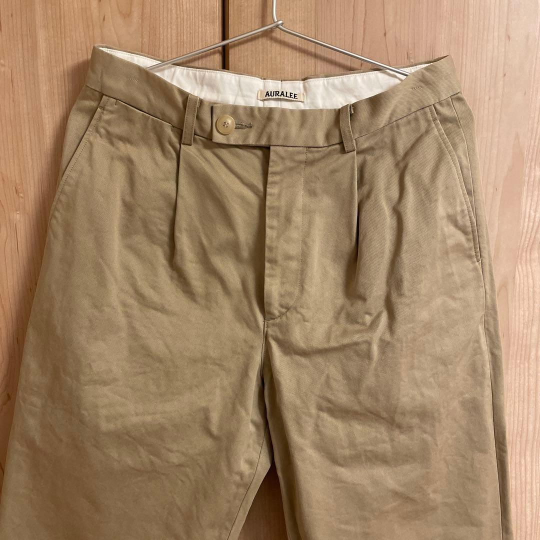 AURALEE(オーラリー) UA別注チノパン