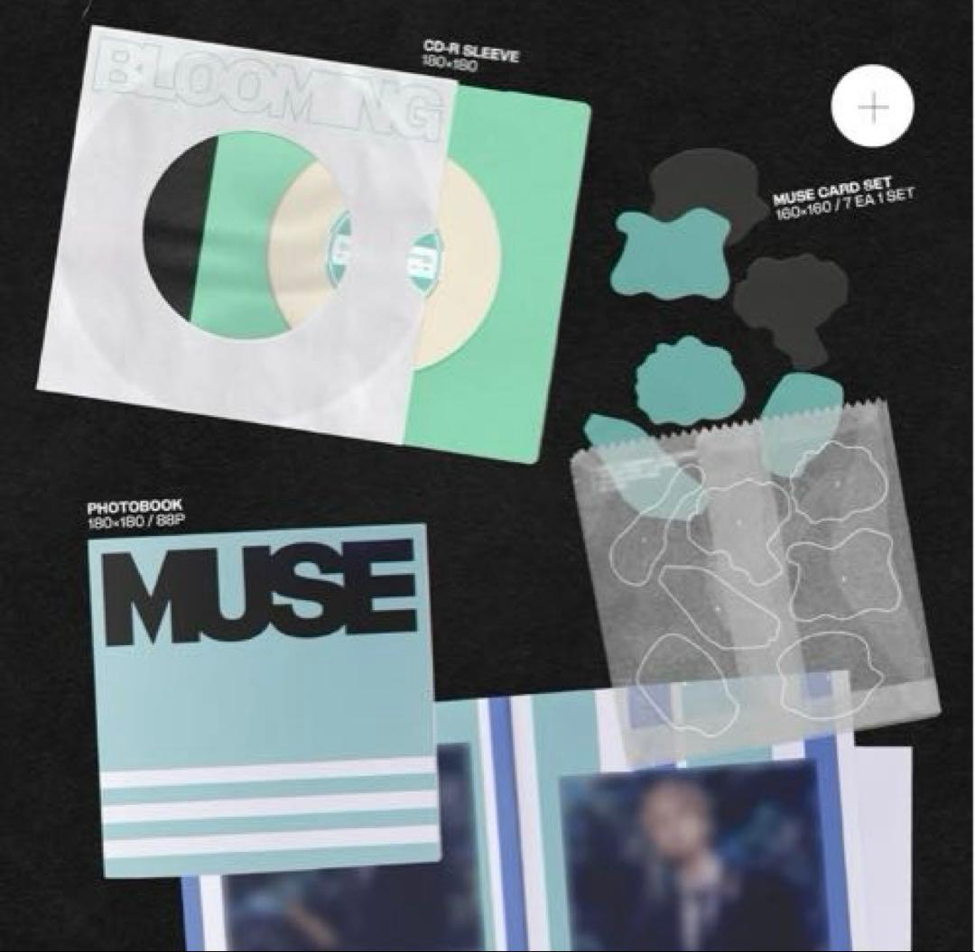 Jimin MUSE 2形態セット CD JPFCホログラムカード