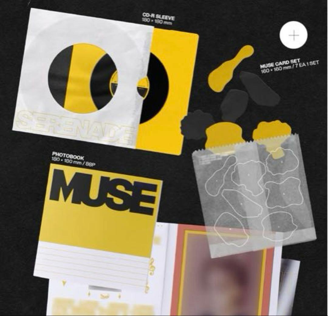 Jimin MUSE 2形態セット CD JPFCホログラムカード