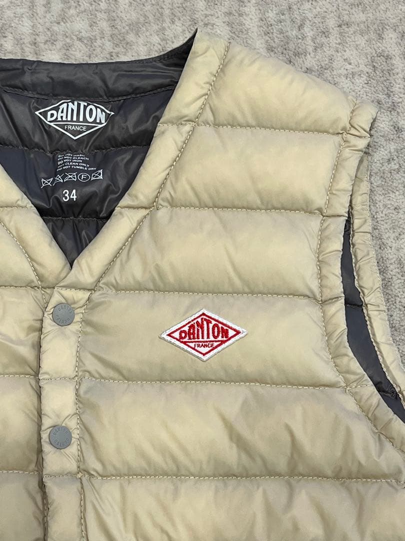 DANTON ダントン INNER DOWN VEST JD-8750