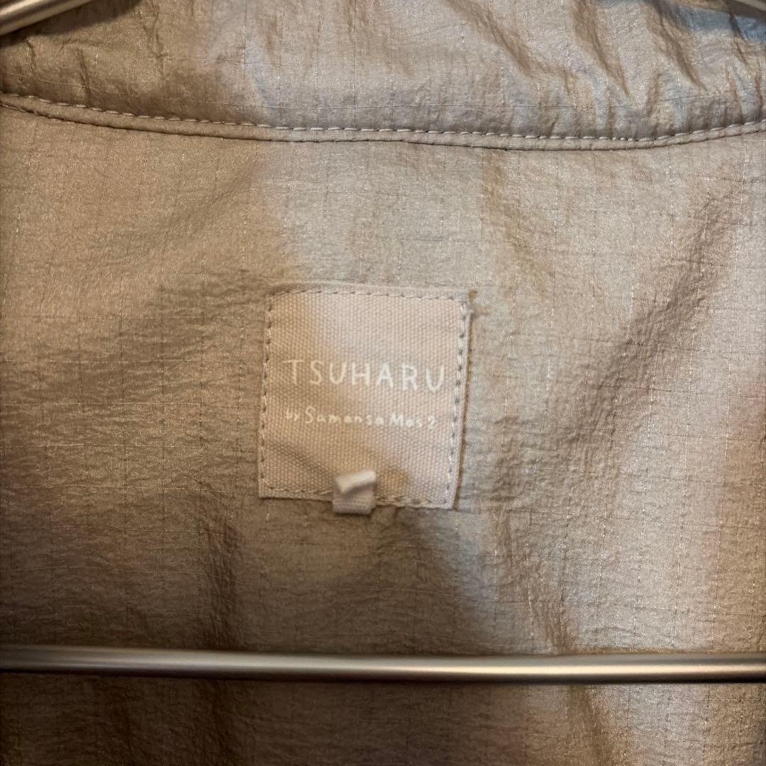 TSUHARU ツハルSM2 KAPOK中綿タイル柄キルトロングコート