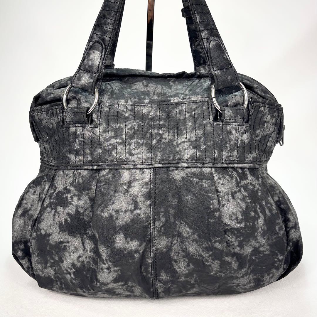 極美品✨ディーゼル カモフラ Y2Kボストン ハンドバッグ archive
