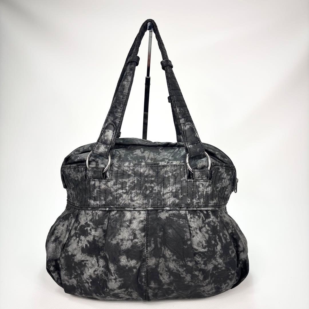 極美品✨ディーゼル カモフラ Y2Kボストン ハンドバッグ archive