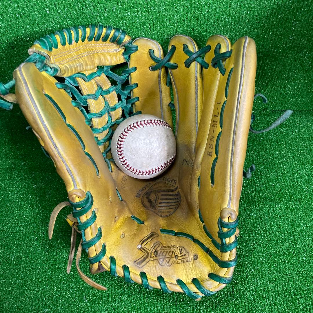 【日本製】久保田スラッガー 軟式用 外野手用 大人用 KSN-ML-1