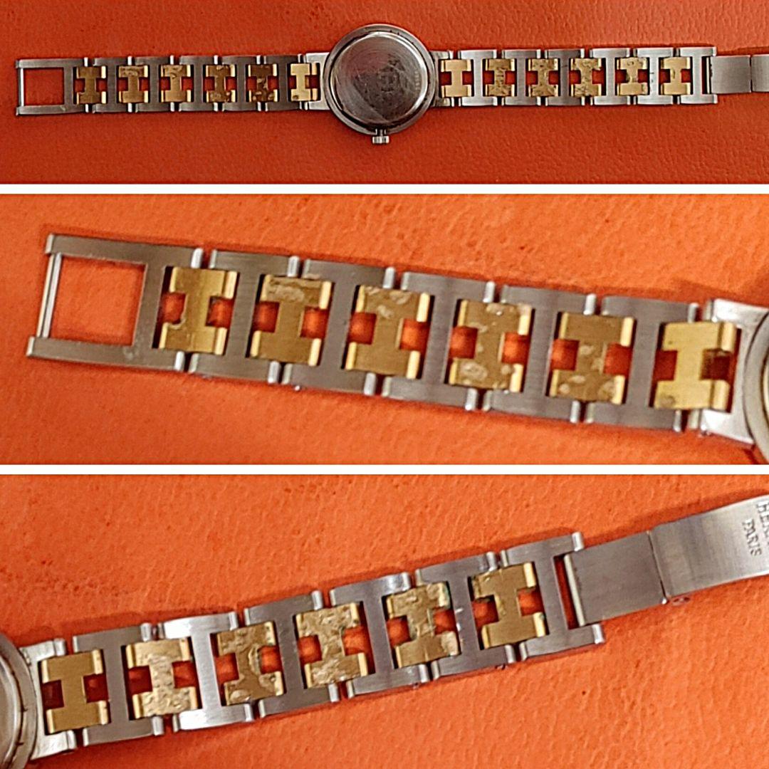 エルメス時計/極美品クリッパー/新品電池新品仕上げ正常稼働品/レディース