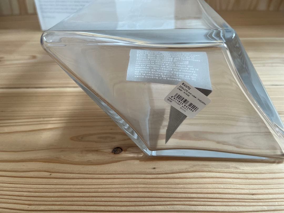 イッタラ  ルーツ ruutu クリア　フラワーベース