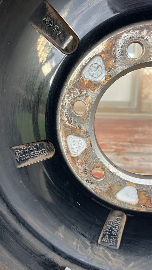 k*@様 OGスムージー16インチホイール4本200系ハイエース用 深リム US