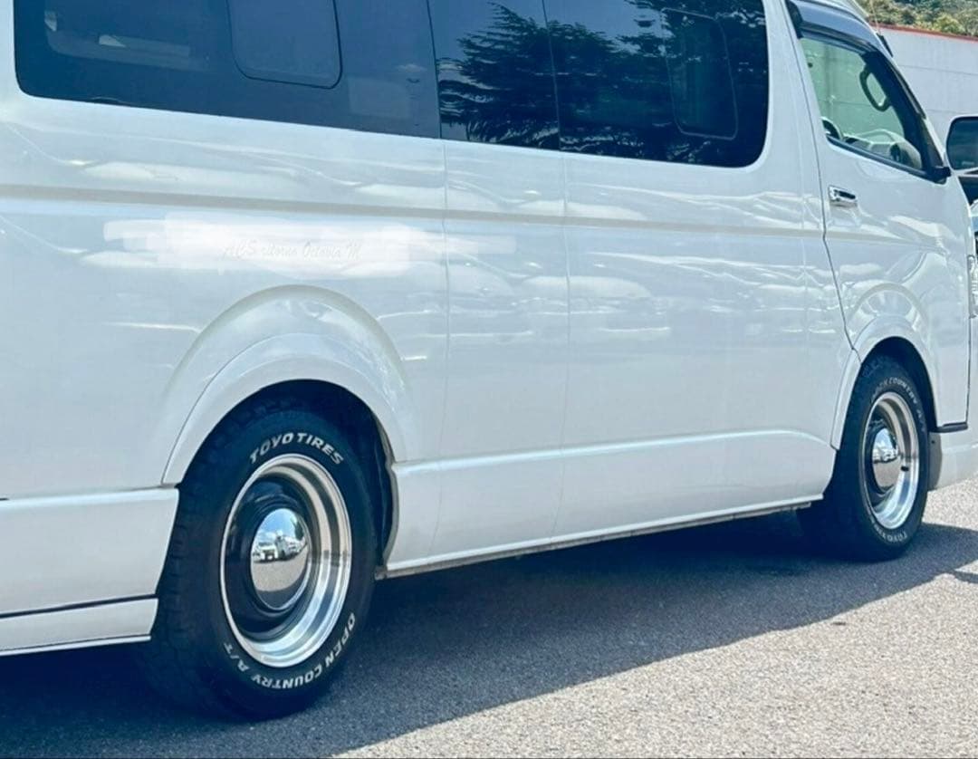 k*@様 OGスムージー16インチホイール4本200系ハイエース用 深リム US