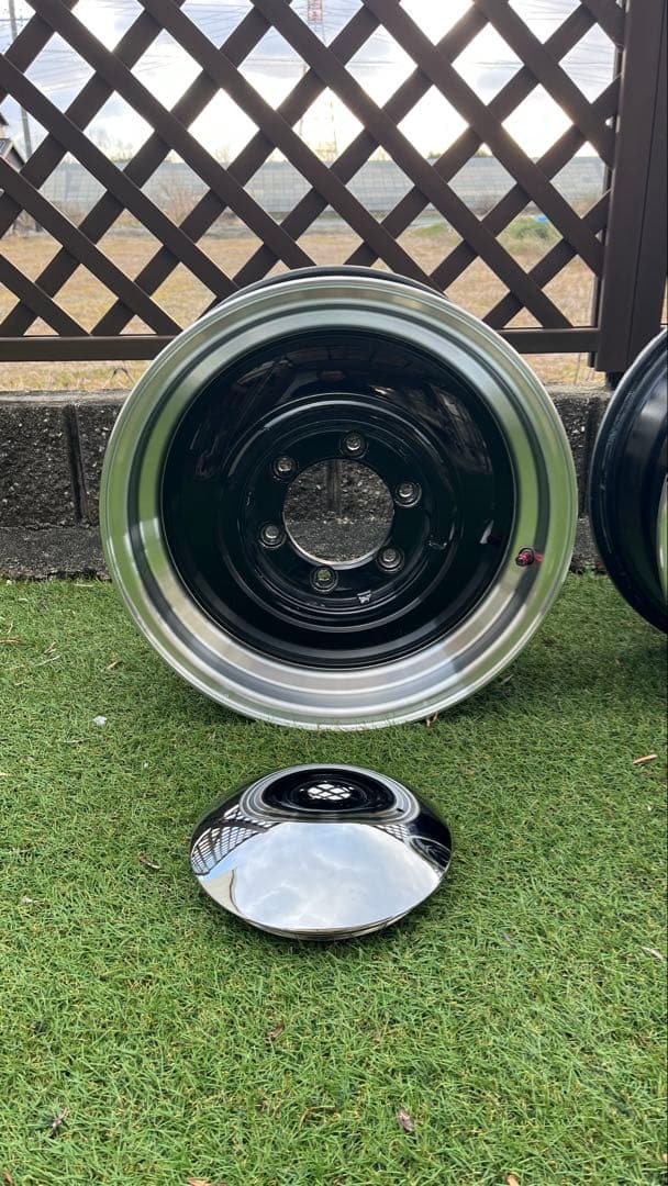 k*@様 OGスムージー16インチホイール4本200系ハイエース用 深リム US