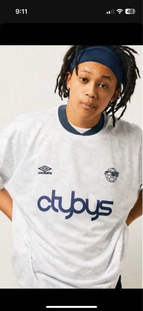 417EDFFICE別umbro cityboysFC ユニフォームL アンブロ