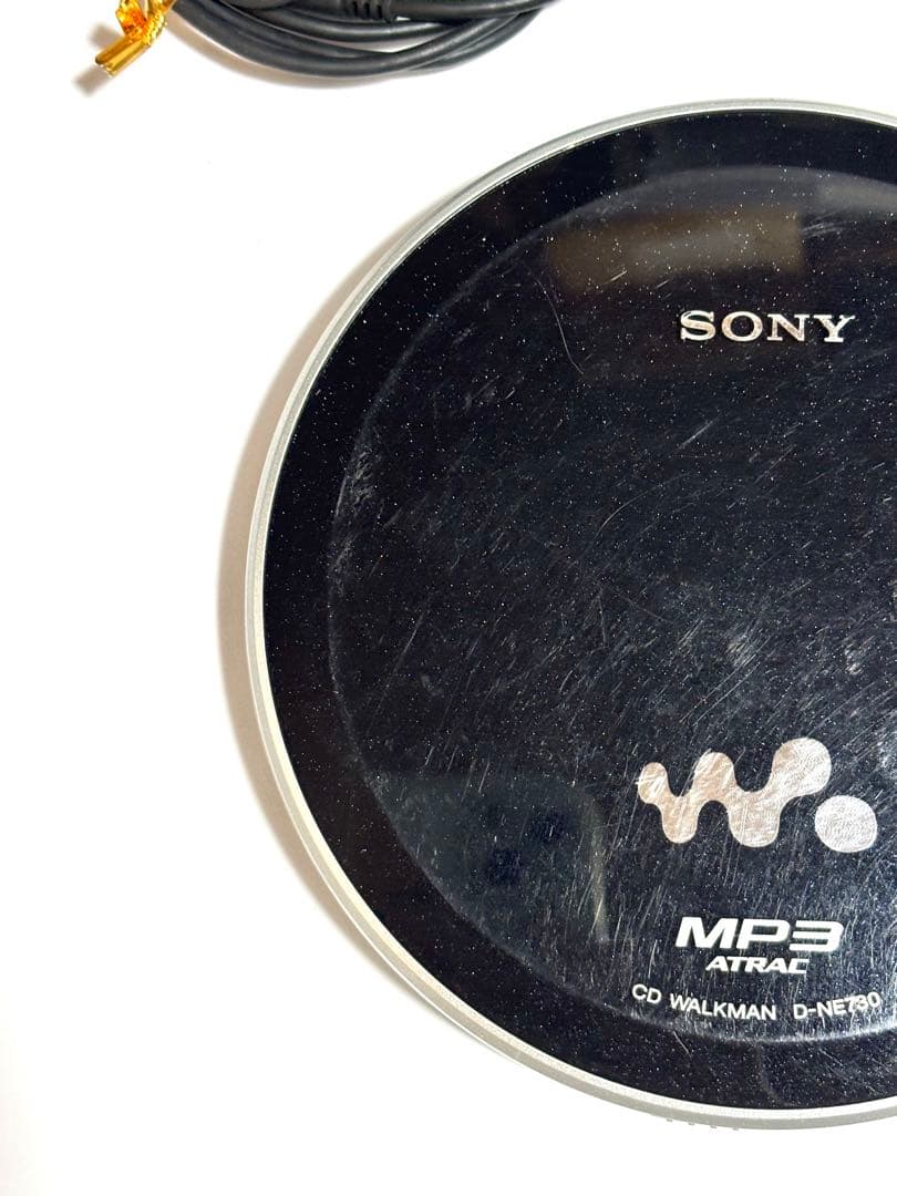 SONY CDウォークマン D-NE730 動作品 リモコン付き