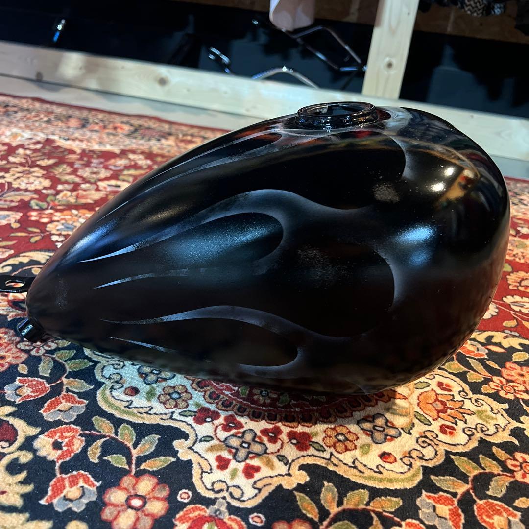 ピーナッツタンク　クラック　エイジング塗装　キャップ付き！