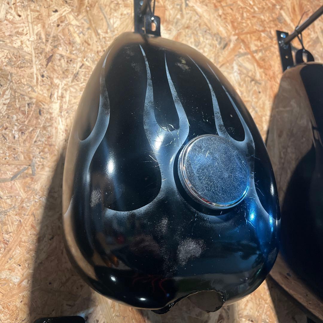 ピーナッツタンク　クラック　エイジング塗装　キャップ付き！