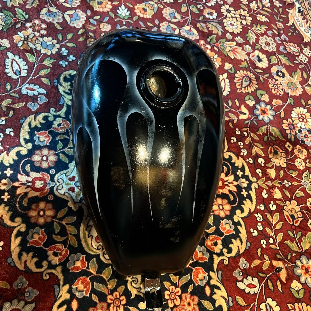 ピーナッツタンク　クラック　エイジング塗装　キャップ付き！