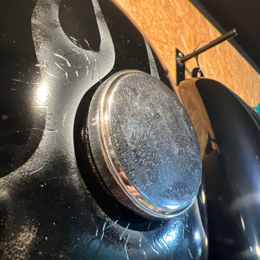 ピーナッツタンク　クラック　エイジング塗装　キャップ付き！