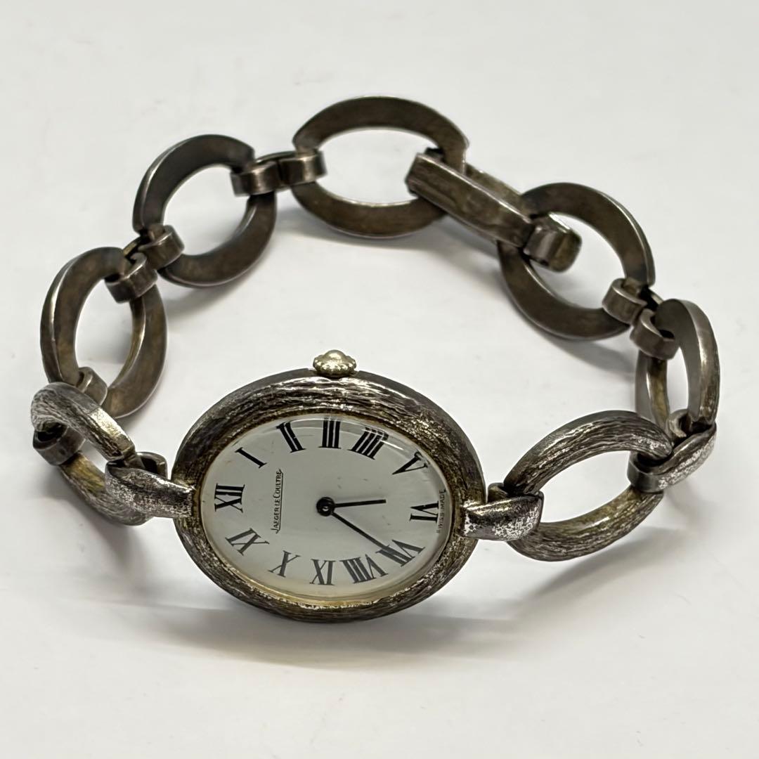Jaeger-LeCoultre ジャガールクルト銀製 手巻き腕時計 レディース
