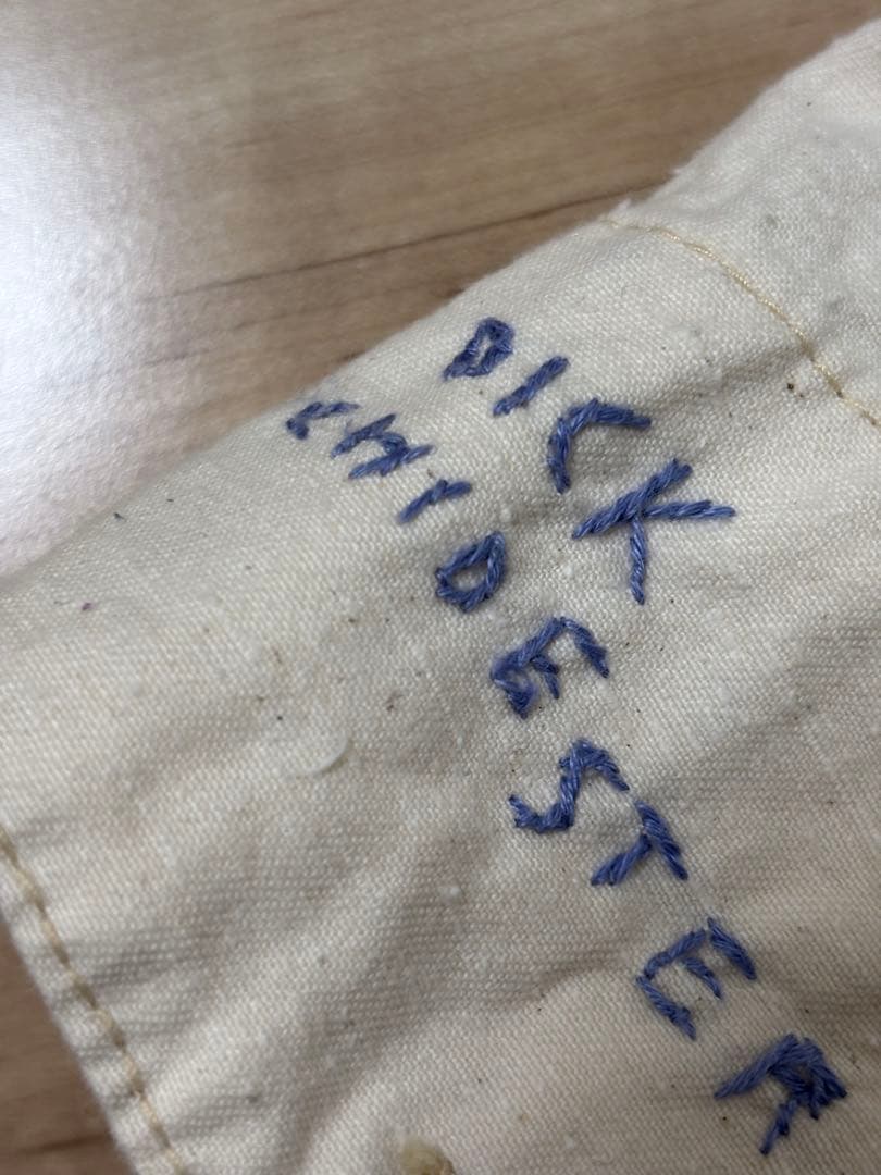 DENIMDUNGAREE カラフルラクガキハンド刺繍錆加工ボタンジャケット