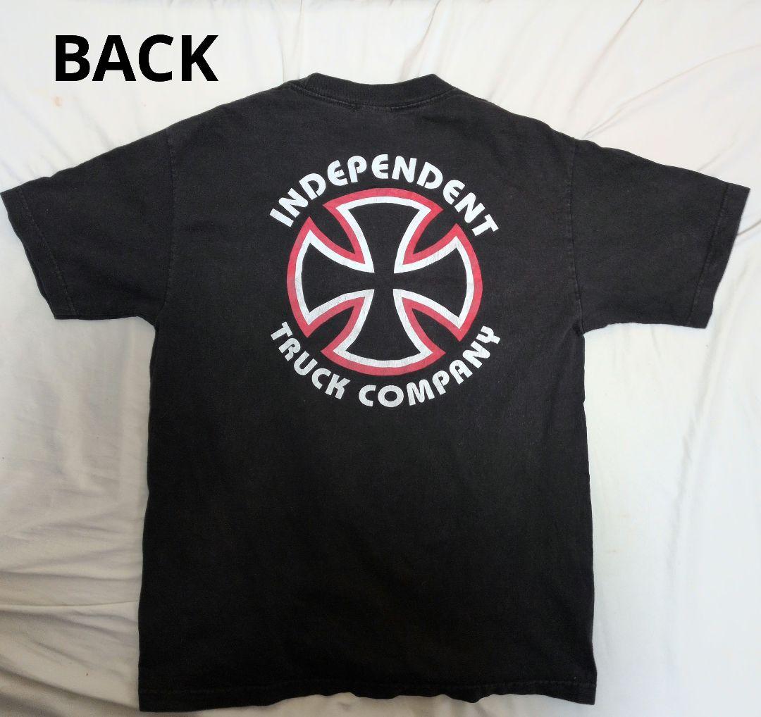 ★INDEPENDENT★アイアンクロス Tシャツ両面タグ M90sNHSタグ