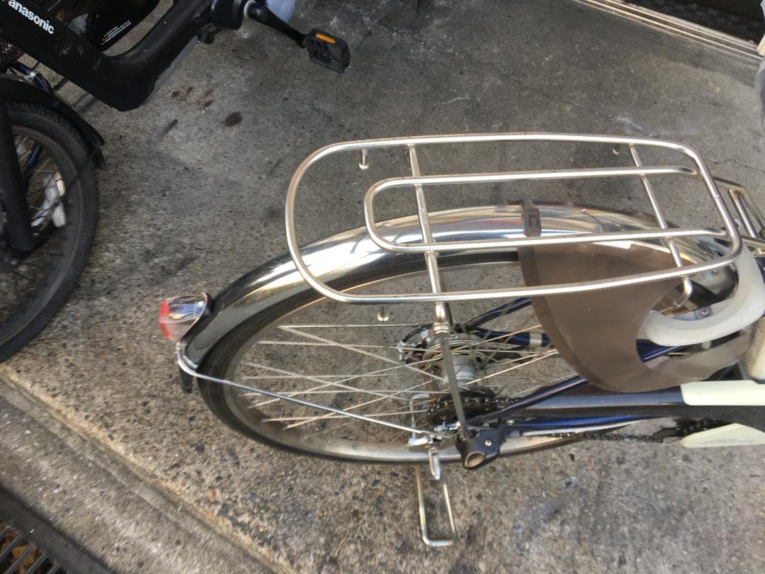 地域限定送料無料　ビビ　DX　6,6AH　子供乗せ　青　神戸市　電動自転車