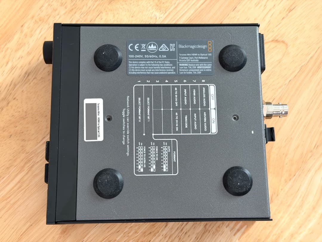 その他 Teranex Mini HDMI to Optical 12G