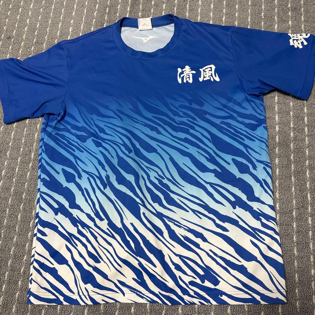 清風高校　バレー　チームtシャツ