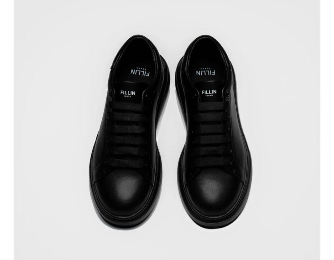 FILLIN LUCENT ブラック スニーカー　24センチ
