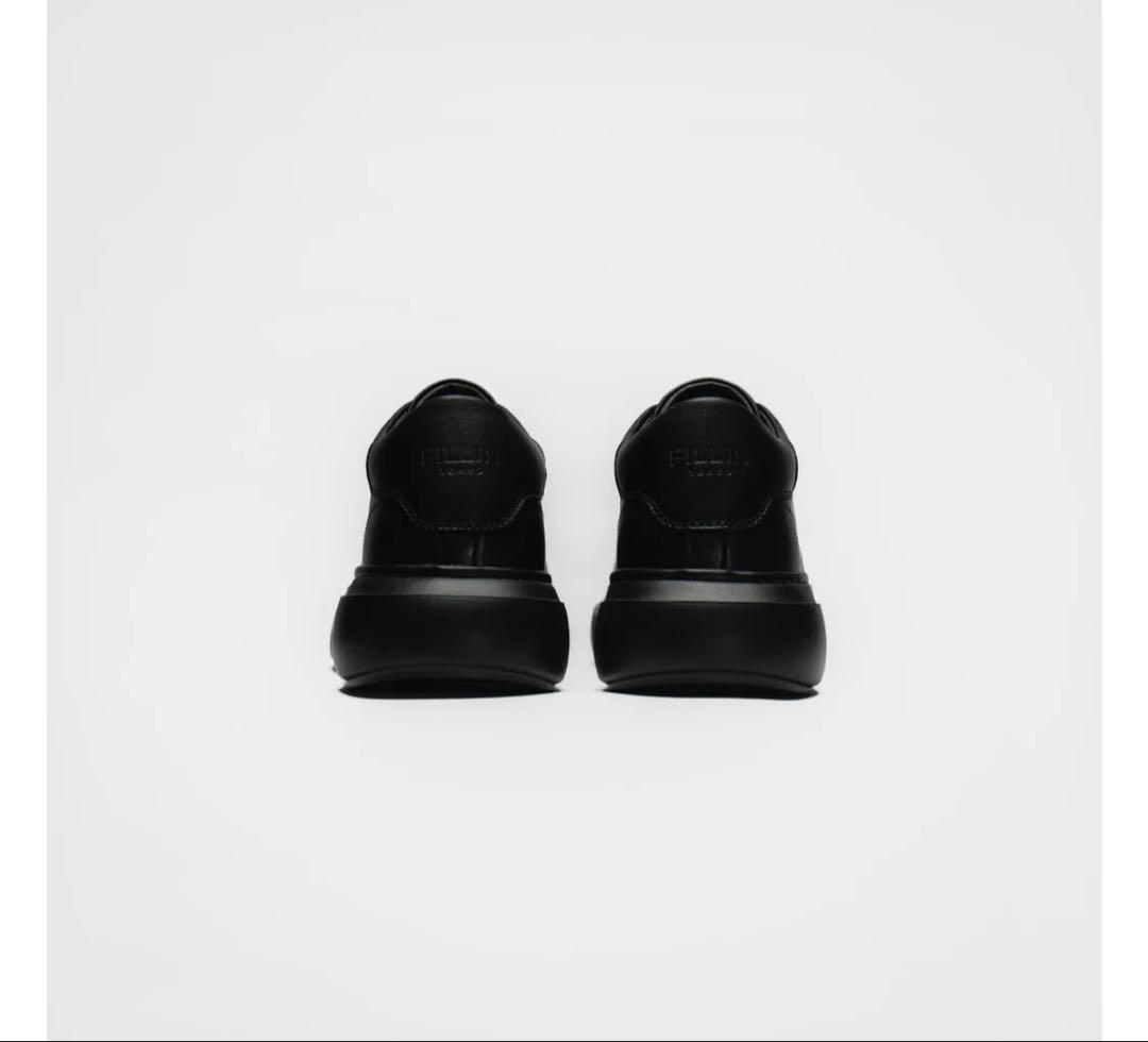 FILLIN LUCENT ブラック スニーカー　24センチ