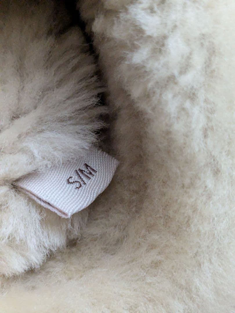 UGG アグ レディース 手袋 シープスキン ロゴ ミトン