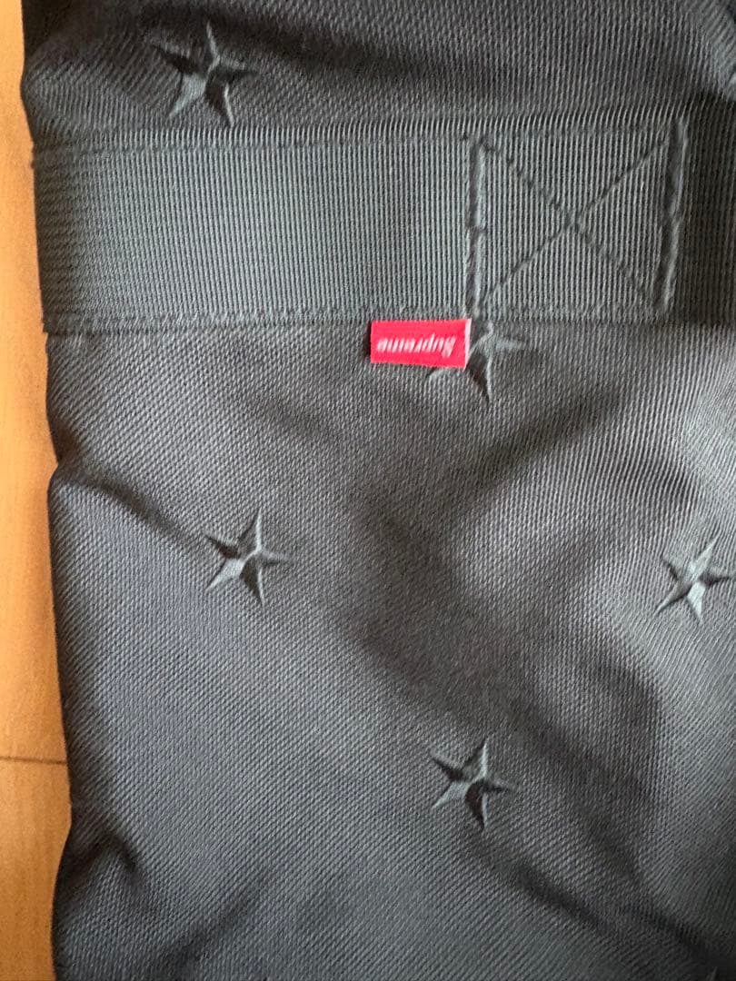 Supreme Stars Duffle スター 星 ブラック