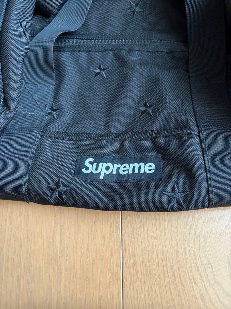 Supreme Stars Duffle スター 星 ブラック