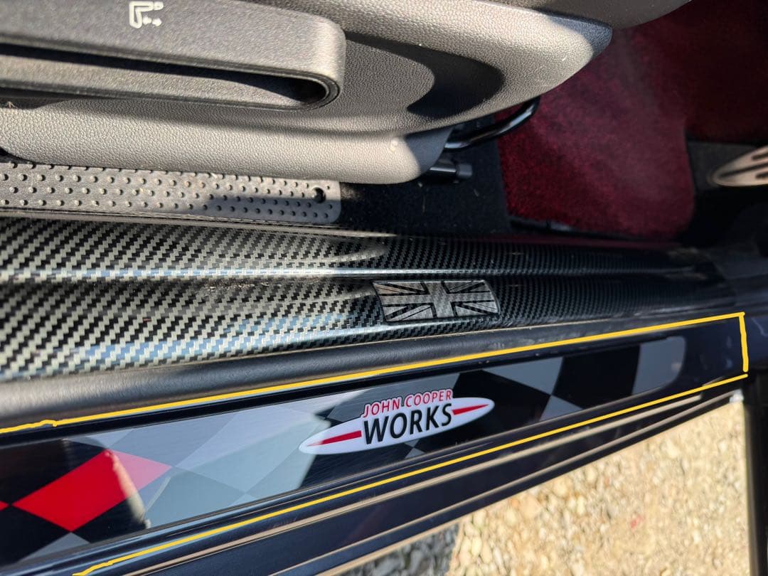 MINI純正　JOHN COOPER WORKS エントランスカバーセット