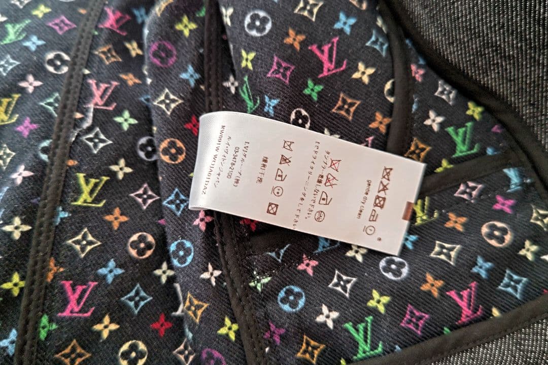 ｋathyLouis Vuitton マルチカラーブラックGジャン