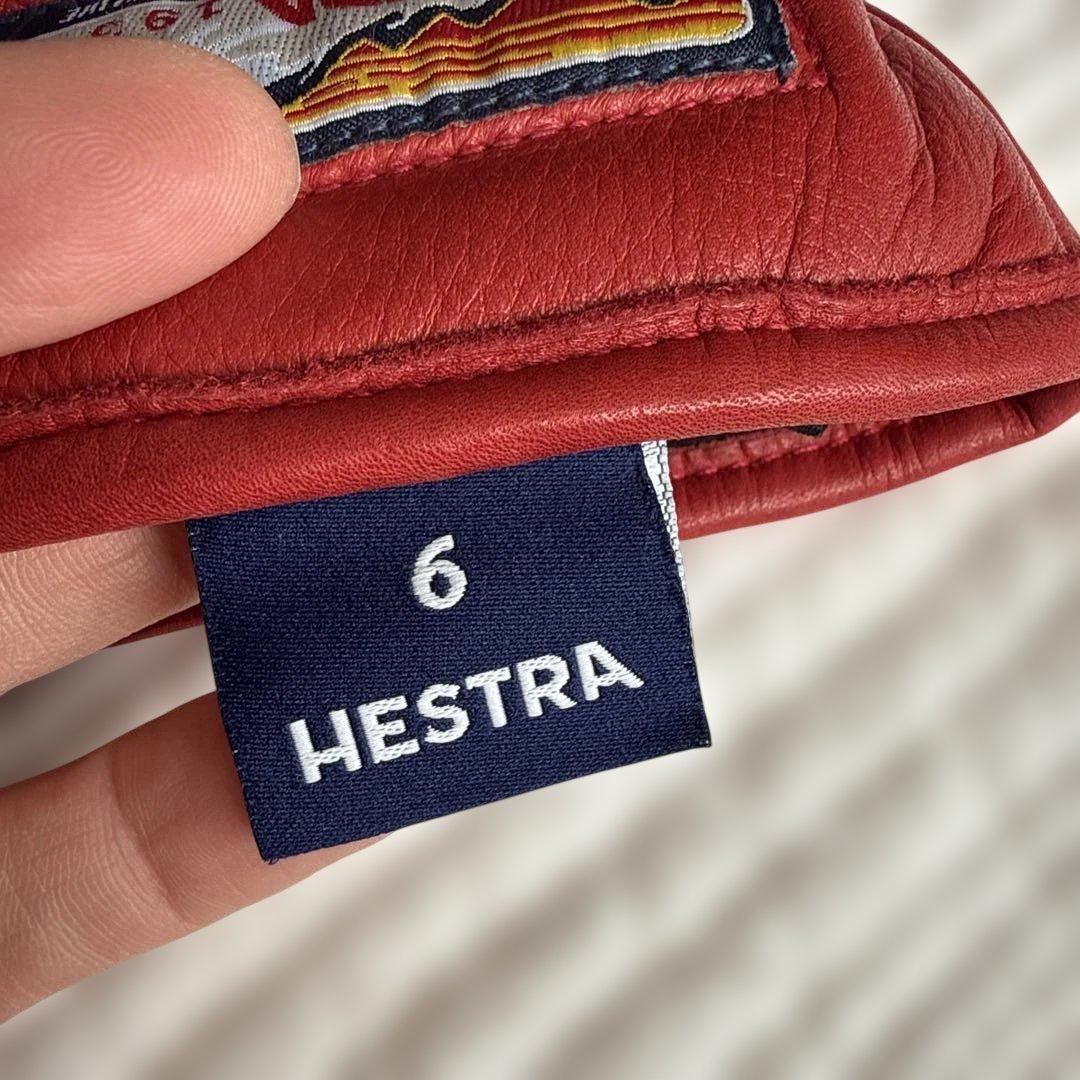Hestra へストラ　3フィンガー・フル・レザー　サイズ6