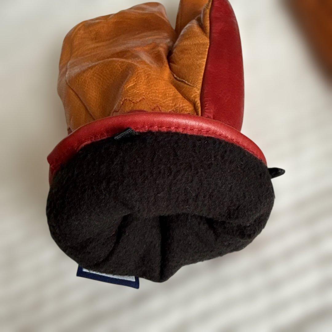 Hestra へストラ　3フィンガー・フル・レザー　サイズ6