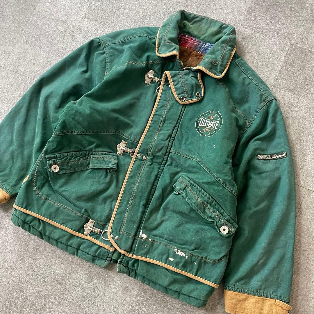 ジャケット・アウター Italy Made Fireman Duck Canvas Jkt M