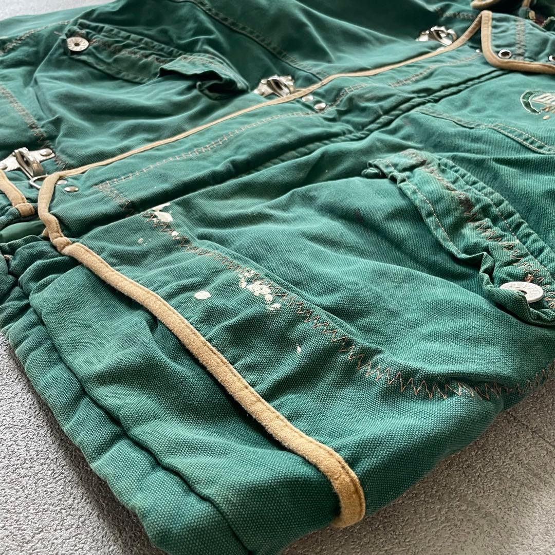 ジャケット・アウター Italy Made Fireman Duck Canvas Jkt M